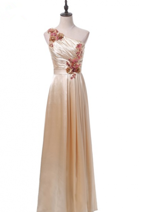 Luxury Elegant Long Party Floor Length Gold Mother Of The Bride Engagement Dresses Evening Dress