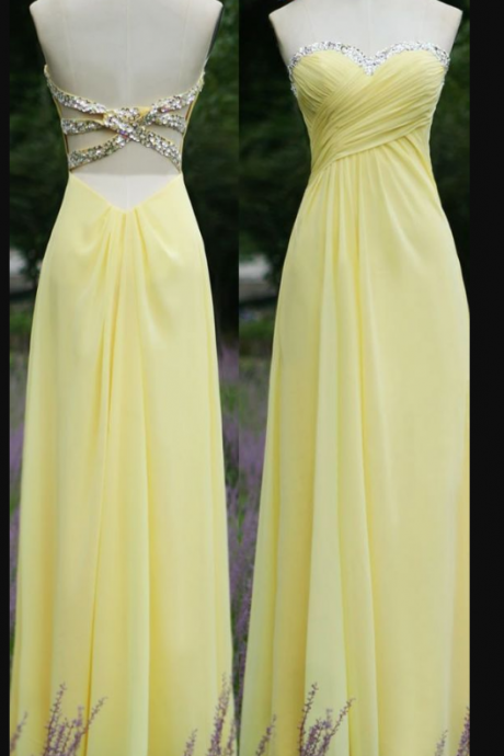 Charming Party Dresses,long Evening Dress,formal Dress,chiffon Prom Dresses,open Back Party Dress,evening Dress,sexy Chiffon Backless Prom