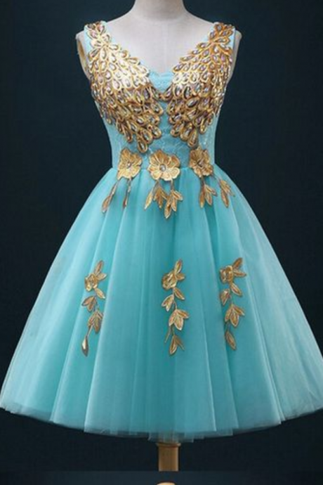 Charming Prom Dress,applique Prom Dress,bodice Prom Dress,fashion Homecoming Dress