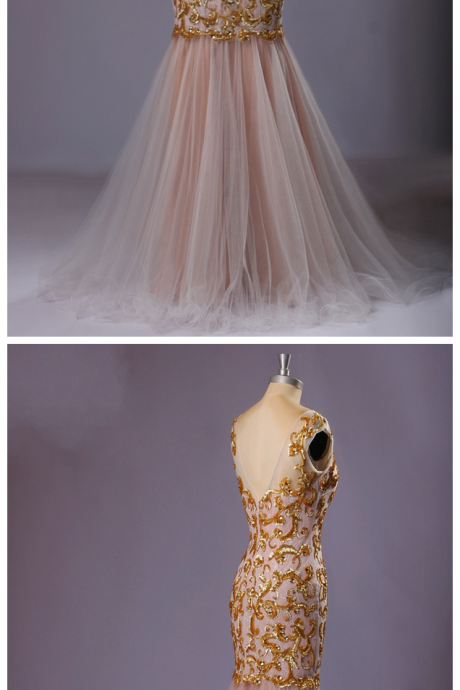 Prom Dress , Beading Prom Dress , Mermaid Prom Dress , Long Women Dress , Formal Evening Dress