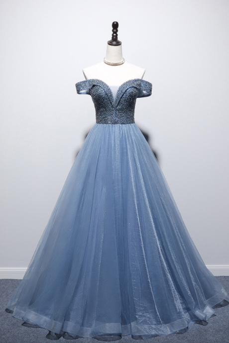 Prom Dresses,Evening dress skirt new high-end atmosphere luxury noble and elegant bride respect