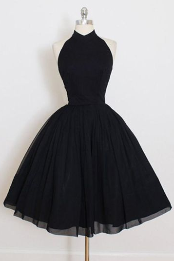 Black Short Homecoming Dress