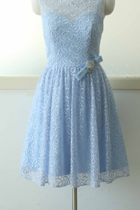 Charming Homecoming Dress,lace Homecoming Dresses,short Homecoming Dress,blue Homecoming Dress