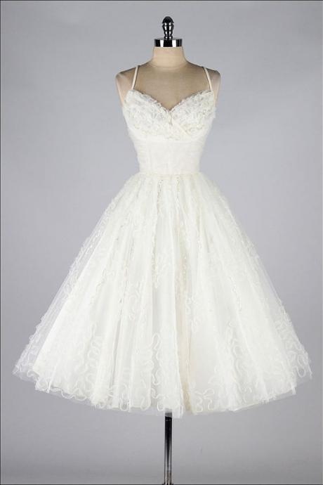 Sweetheart Prom Dress, White Prom Gowns, Lace Homecoming Dress