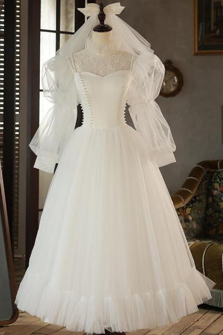 Lace yarn halter light wedding dress new princess sarong lace dress