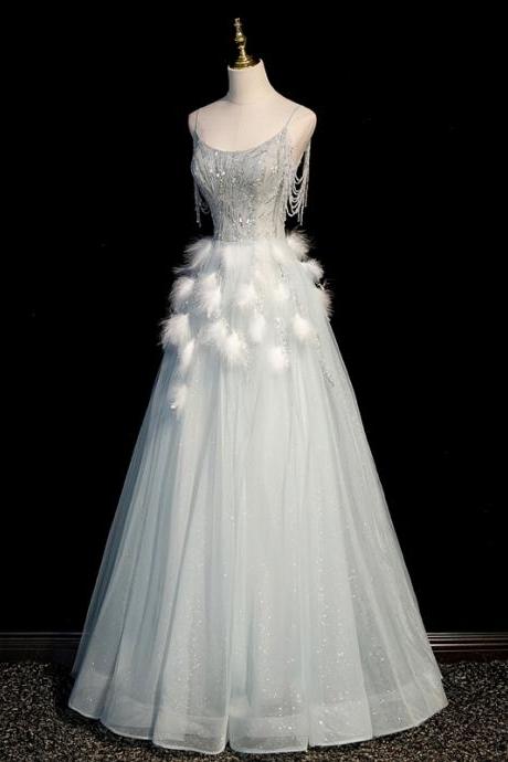 Dress high-end light luxury niche wedding new engagement halter dresses evening dresses female