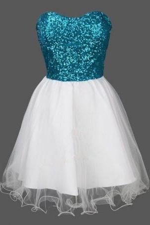 New Arrival Short/Mini Beading Homecoming Dresses, Two-Color Party Dresses, Sweetheart Real Made Homecoming Dresses, Real Made Graduation Dresses