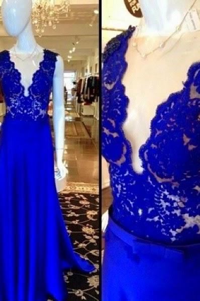 Prom Dresses,evening Dress,a Line Prom Gown,royal Blue Evening Gowns,party Dresses,lace Evening Gowns,sexy Formal Dress For Teens