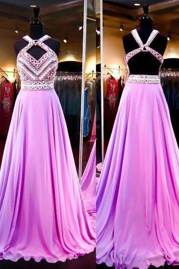 Prom Dresses,evening Dress,prom Gown,lilac Evening Dress, Prom Gowns,prom Dresses,2017 Prom Gowns,lilac Evening Gown,backless Party Dresses