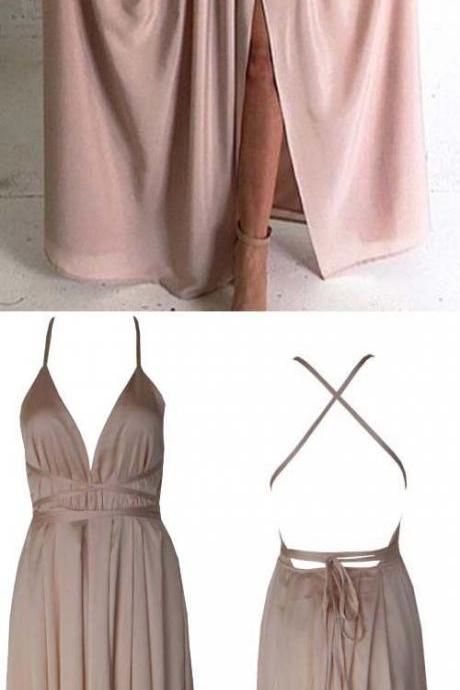 Prom Dresses,Evening Dress,Prom Dresses,Prom Dresses,Blush Pink Prom Dresses,A-Line Prom Dress,Simple Prom Dress,Chiffon Prom Dress,Simple Evening Gowns,Cheap Party Dress,Elegant Prom Dresses,Formal Gowns For Teens