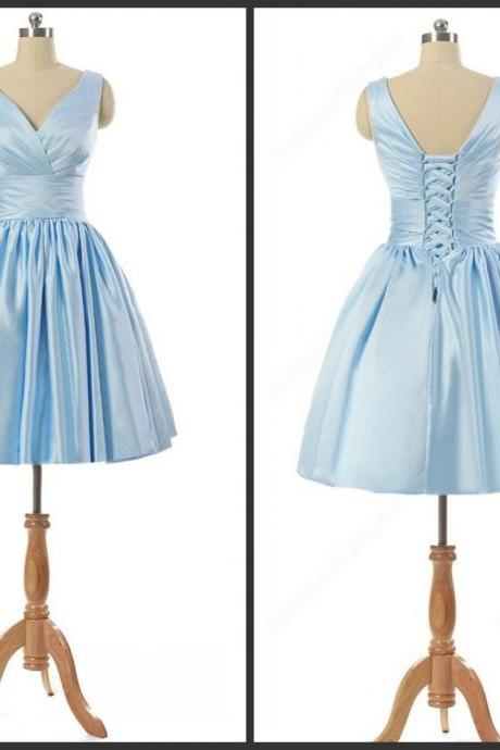 Prom Dresses,Evening Dress,Party Dresses,Simple Homecoming Dress,Light Blue Homecoming Dresses,Modest Homecoming Dress,Cute Party Dress,Short Prom Gown,Sweet 16 Dress,Cocktail Gowns,Short Evening Gowns For Teens,Homecoming Dresses
