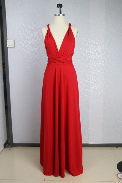 Prom Dresses,evening Dress,party Dresses,red Prom Dresses,chiffon Evening Dress,chiffon Prom Dress,backless Prom Dresses,charming Prom Gown, Prom