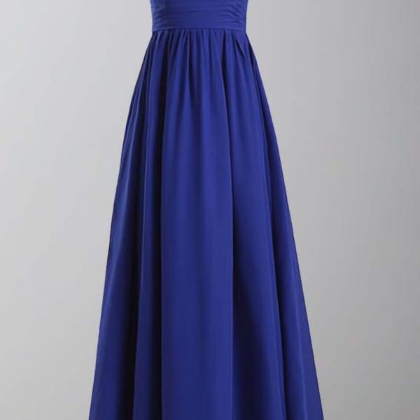 Long Prom Dress,off Shoulder Prom Dress,halter Prom Dress,blue Prom ...