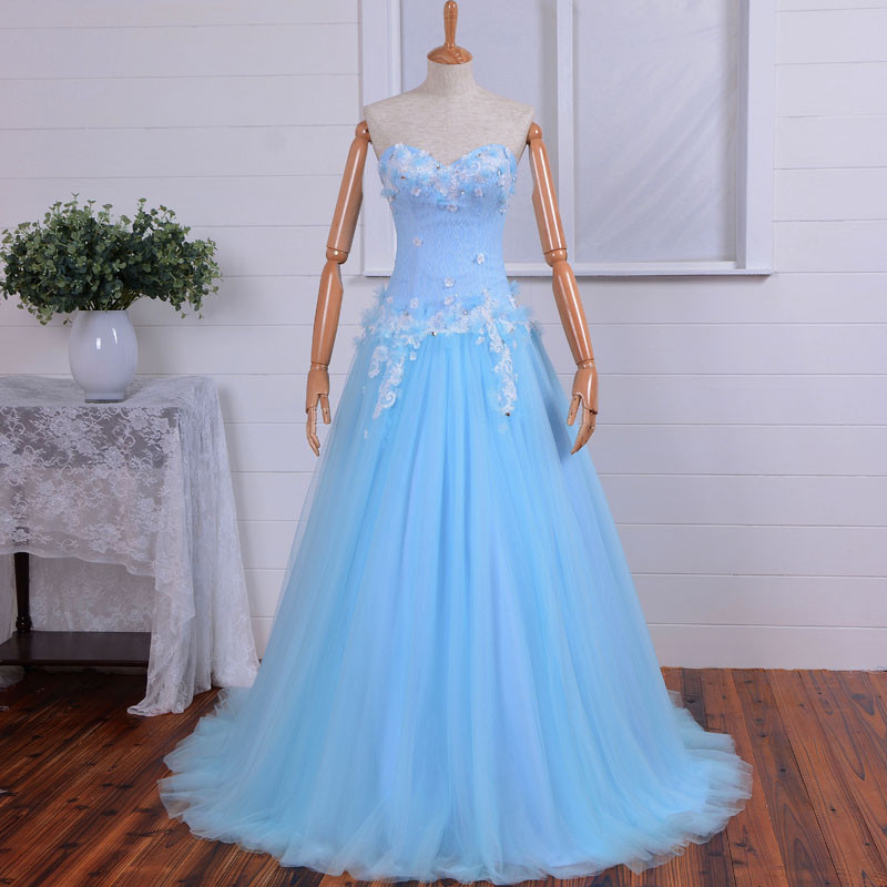 High Quality Long Elegant Light Prom Dress ,beautiful Prom Dresses ...